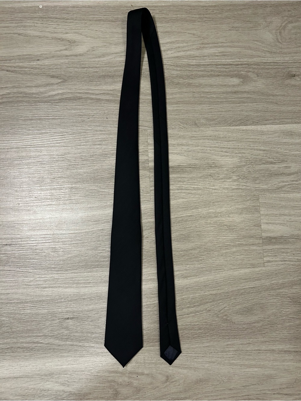 J Crew Black Cotton Tie